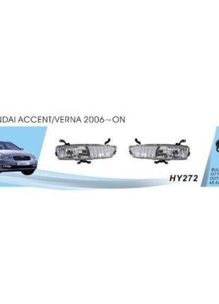Фары доп.модель Hyundai Accent/Verna 2006/HY-272W/881-27W/эл.п...