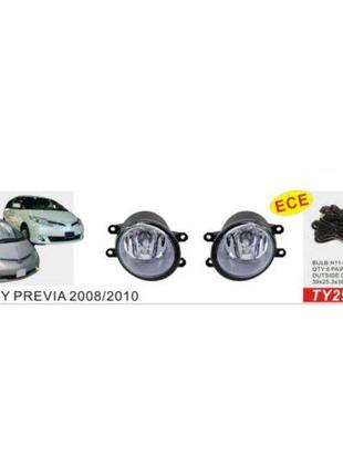 Фары дополнительные модель Toyota Previa
2008/10/Corolla/Camry...