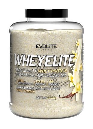 Протеин Evolite Nutrition Whey Elite, 2 кг Ваниль