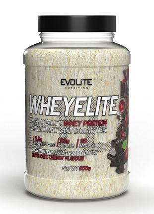 Протеин Evolite Nutrition Whey Elite, 900 грамм Шоколад-вишня