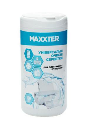 Салфетки Maxxter for technique 100pcs (CW-PL100-01)