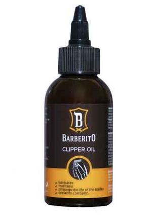 Олія для змащення машинок Barberito Clipper Oil, 100 мл