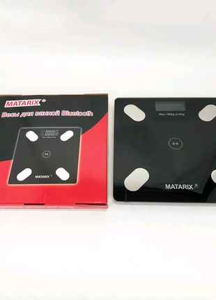 Підлогові розумні фітнес ваги MATARIX MX-454 App Bluetooth Смарт