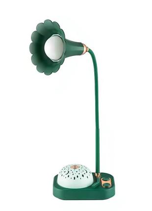 Лампа настольная аккумуляторная ночник 3.2 Вт светильник с про...