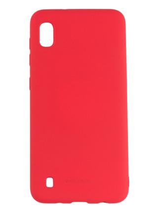 Силиконовый чехол для Samsung Galaxy A10 (SM-A105), красный
