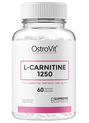 L-карнитин OstroVit L-Carnitine 1250 60 caps