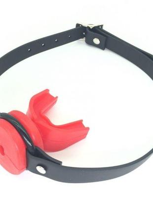 CHOMP Silicone Mouth Gag OXBALLS RED 18+