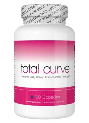 Таблетки для увеличения груди Total Curve, 60шт 18+