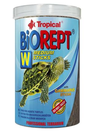 Корм фасованный для водоплавающих черепах Tropical BioRept W 5...