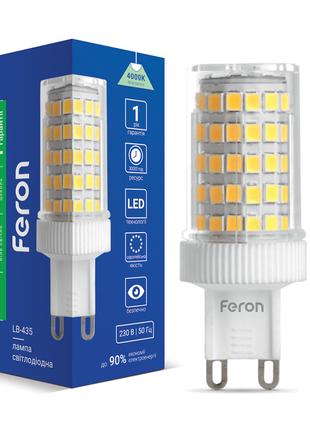 Світлодіодна лампа Feron LB-435 7Вт G9 4000K