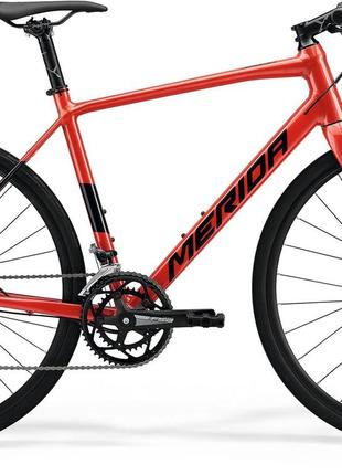 Велосипед Merida SPEEDER 200 XS, RED(BLACK), XS (140-155 см)
