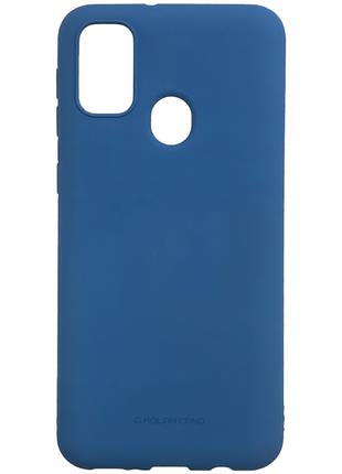 Силиконовый чехол для Samsung Galaxy M21 (SM-M215), синий