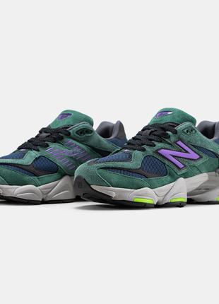 Женские кроссовки new balance 9060 green