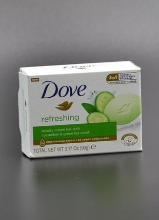 Крем-мыло "DOVE" / Прикосновение свежести / 90г