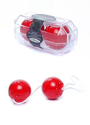 Вагінальні кульки - Duo-Balls Red 18+