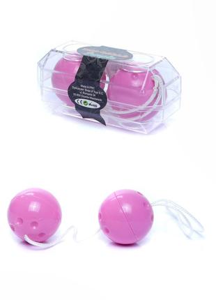 Вагінальні кульки - Duo-Balls Purple 18+