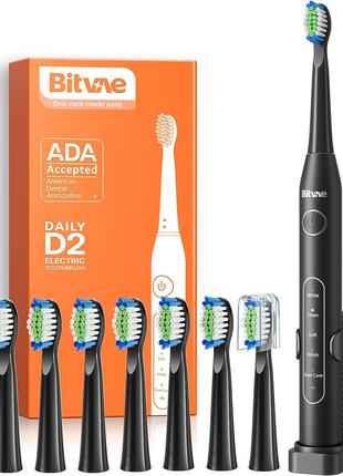 Б/в Електрична зубна щітка Bitvae для дорослих — ультразвукові...