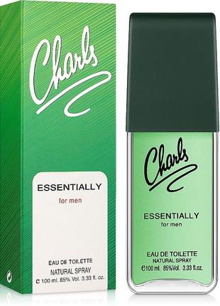Charls Essentially 100 мл. Туалетная вода мужская Чарли Эсентиал