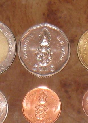 Монети Таїланду - 6 шт.