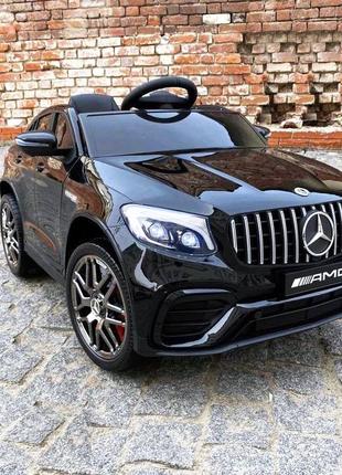 Дитячий електромобіль Mercedes-Benz AMG GLC63 4WD (фарба, чорн...