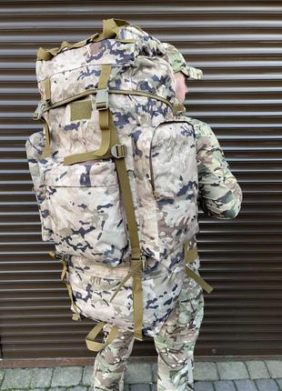 Тактичний армійський рюкзак 120 л, мультикам