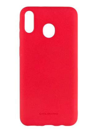 Силиконовый чехол для Samsung Galaxy M20 (SM-M205), красный