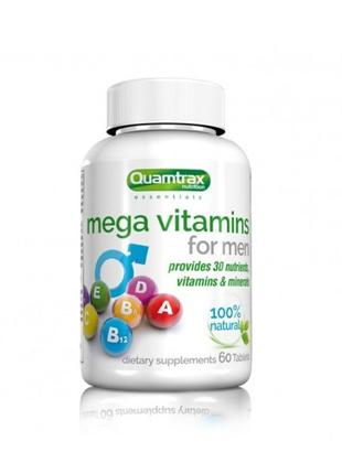 Комплекс витаминов для мужчин Quamtrax Mega Vitamins for Men 6...