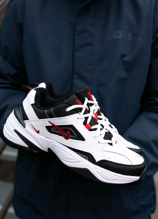 Чоловічі кросівки Nike M2K Tekno White Black Red