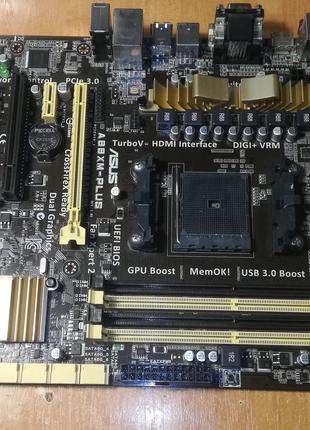 Материнская плата Asus A88XM-PLUS (sFM2+, AMD A88X, PCI-E 3.0x16)