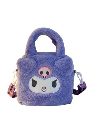 Куроми сумка мягкая Kuromi игрушечная сумка плюшевая сумка San...