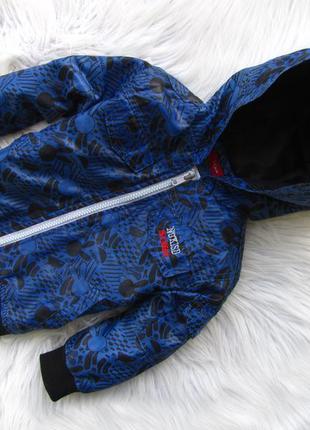 Утепленная демисезонная куртка с капюшоном tissaia