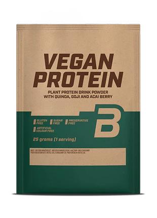Протеин BioTech Vegan Protein, 25 грамм Лесные ягоды