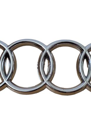 Эмблема значок на капот в решетку радиатора Audi Ауди 245х80мм...