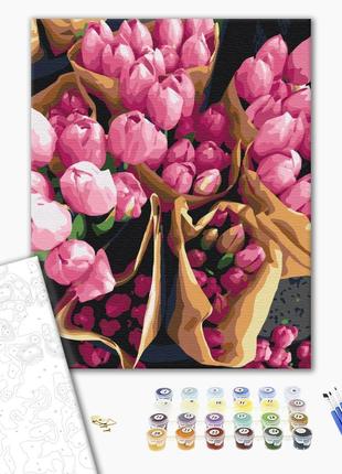 Картина за номерами "Голландські тюльпани", "BS7520", 40x50 см