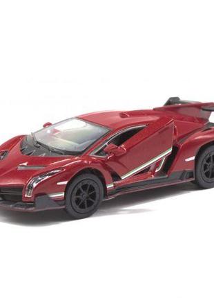 Машинка металлическая "Lamborghini Veneno", красный
