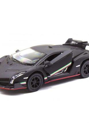 Машинка металлическая "Lamborghini Veneno", черный