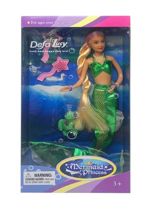 Кукла DEFA 20983 русалка (Зеленый)
