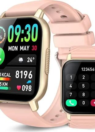 Смарт-часы WeurGhy Y6 (Pink) водонепроницаемый IP68, умные час...