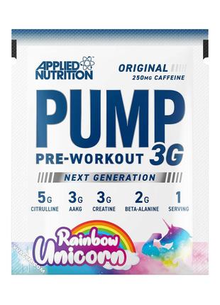 Предтренировочный комплекс Applied Nutrition Pump 3G 15 g (Uni...