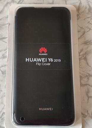 Чохол Huawei Y6 2019 Flip cover black