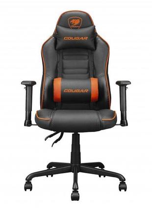 Кресло игровое Fusion S, черный
