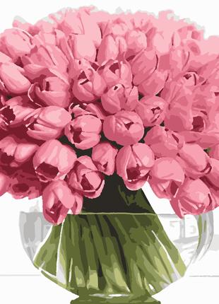 Картина за номерами Букет тюльпанів 1964