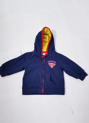 Кофта, толстовка  с капюшоном детская  superbaby