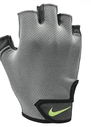 Перчатки для тренинга Nike M ESSENTIAL FG Серый, Черный Муж M ...