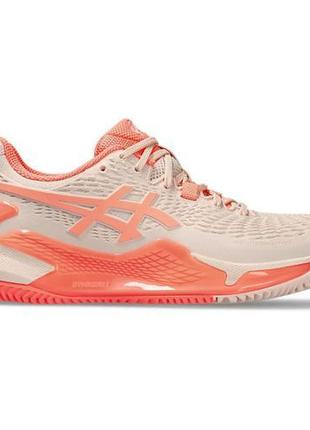 Женские теннисные кроссовки Asics Gel-Resolution 9 clay Коралл...