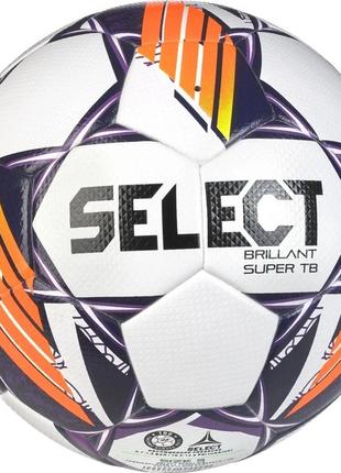 Мяч футбольный Select Brillant Super FIFA TB v24 Белый Фиолето...