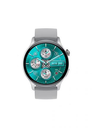Смарт часы круглые XO J6 Amoled smart watch IP68 Серый