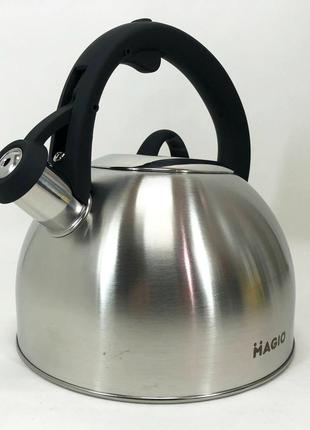 Хороший чайник со свистком Magio MG-1192 | Чайник для плиты 2 ...