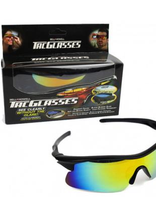 Очки тактические солнцезащитные TAG GLASSES поляризованные ант...