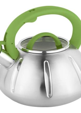 Чайник для газових плит Unique UN-5303 Кухонний металевий чайн...